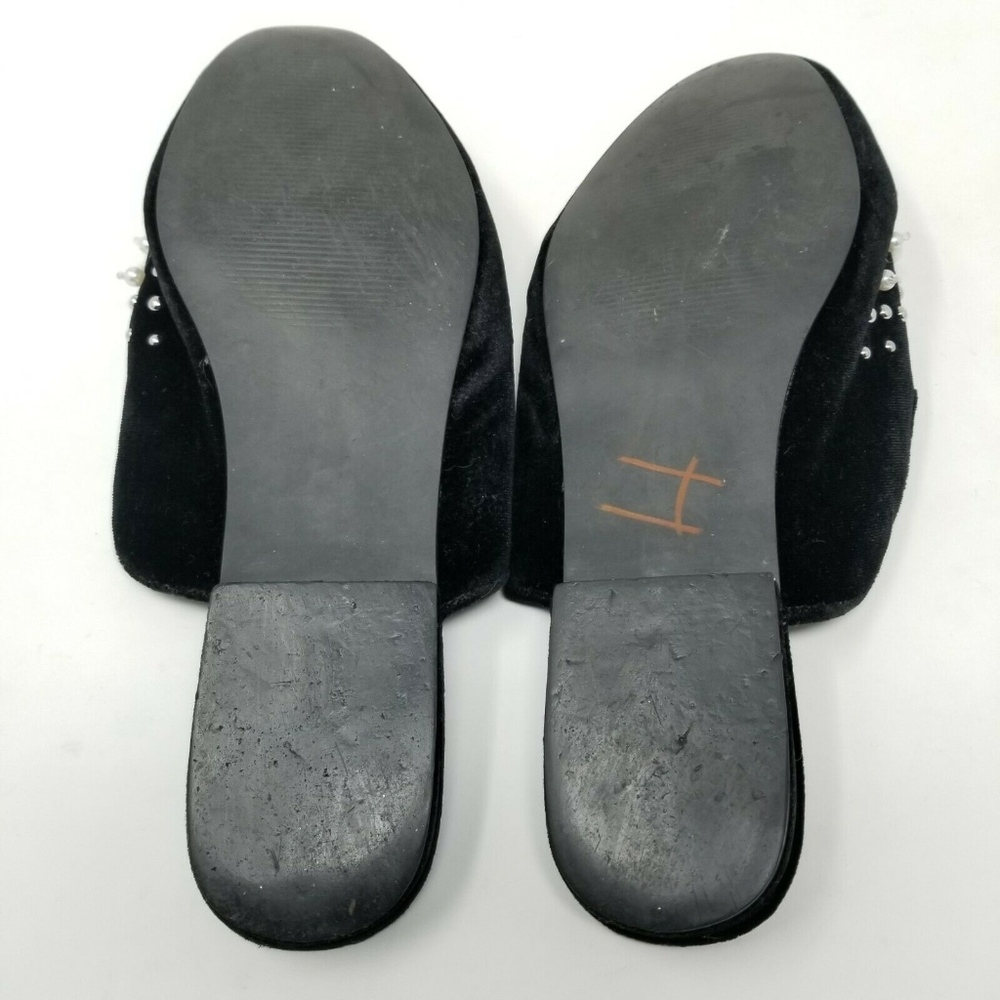 STEVE MADDEN Mules Slippers 10 M Black Velvet - Picture 8 of 8